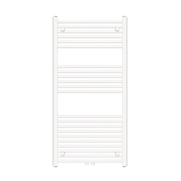 Adema Basic radiator 60x120cm recht middenaansluiting wit