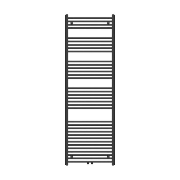 Adema Basic radiator 60x180cm recht middenaansluiting mat zwart