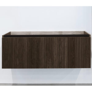 Adema Holz Badkameronderkast - 120cm - 1 lade - greeploos - walnoot SW773959