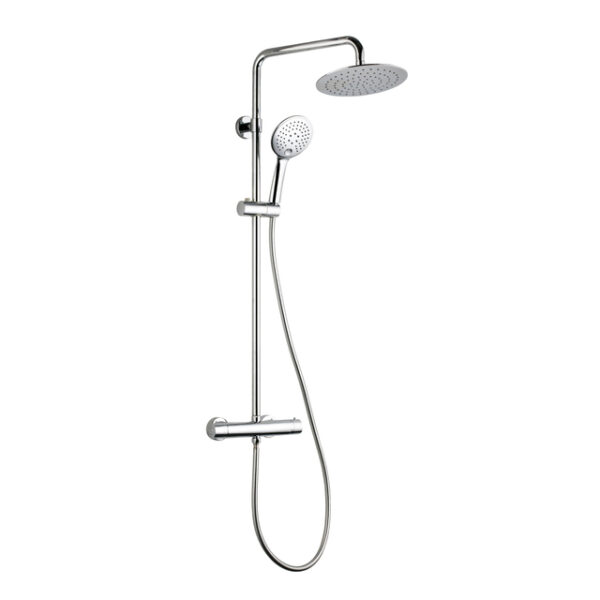 Adema Sparkle 2.0 regendoucheset met thermostaat hoofddouche 20cm handdouche 3 standen chroom OUTLET SW773195