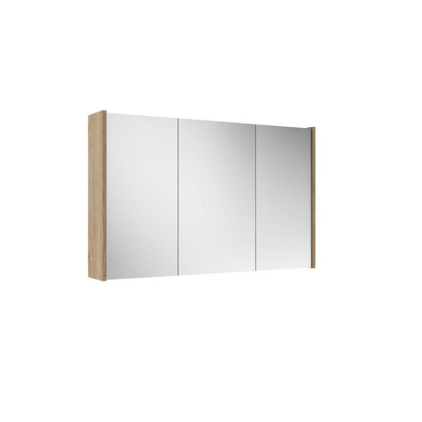 Adema Spiegelkast - 100x63x16cm - inclusief zijpanelen - kaneel SW812068/SW812072