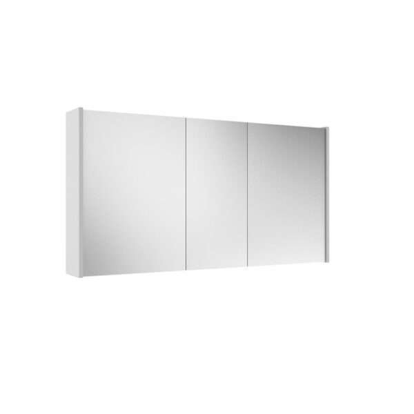 Adema Spiegelkast - 120x63x16cm - inclusief zijpanelen - mat wit SW812069/SW812070