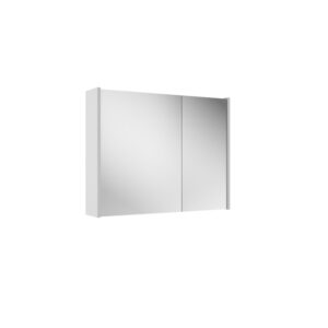 adema spiegelkast 80x63x16cm inclusief zijpanelen greige grijs sw910732