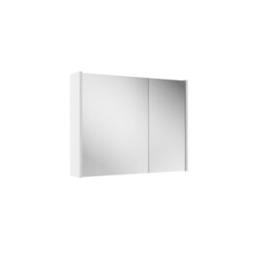 adema spiegelkast 80x63x16cm inclusief zijpanelen mat wit sw815274