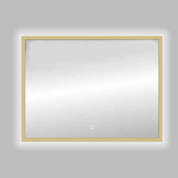 best design nancy isola led spiegel 120x80cm aluminium mat goud sw451321