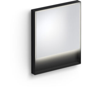 Clou Look at Me spiegel 70x80cm LED-verlichting IP44 Zwart mat CL/08.08.070.21