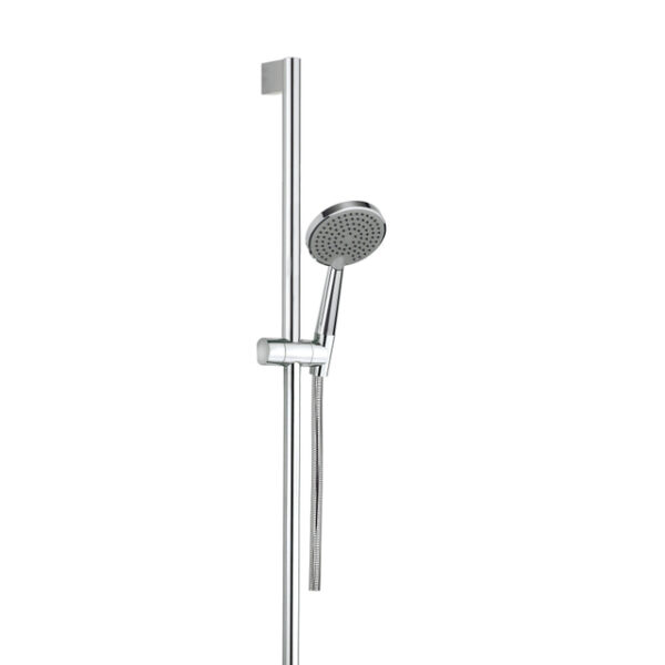 Crosswater Ethos glijstangset met 1 standen handdouche en 150cm doucheslang chroom ETHOSPACKAGE1+