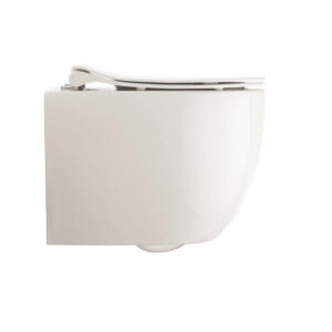 Crosswater Glide II Wandtoilet - 37x46x32.5cm - spoelrandloos - zonder zitting - glans wit GL6115CW