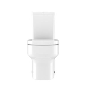 Crosswater Kai toiletpot staand compact zonder reservoir exclusief zitting wit KL6305CW