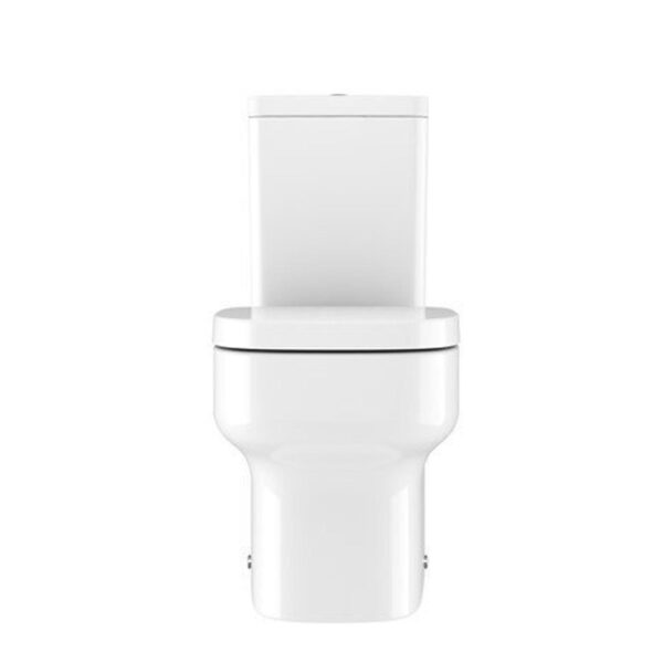 crosswater kai toiletpot staand compact zonder reservoir exclusief zitting wit sw487303