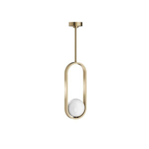 Crosswater Tranquil Hanglamp Geborsteld Messing TRL003F