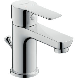 Duravit A.1 wastafelmengkraan met waste S-size chroom a11010001010