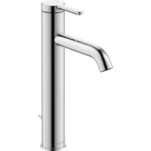 Duravit C.1 wastafelmengkraan met waste L-size chroom c11030001010