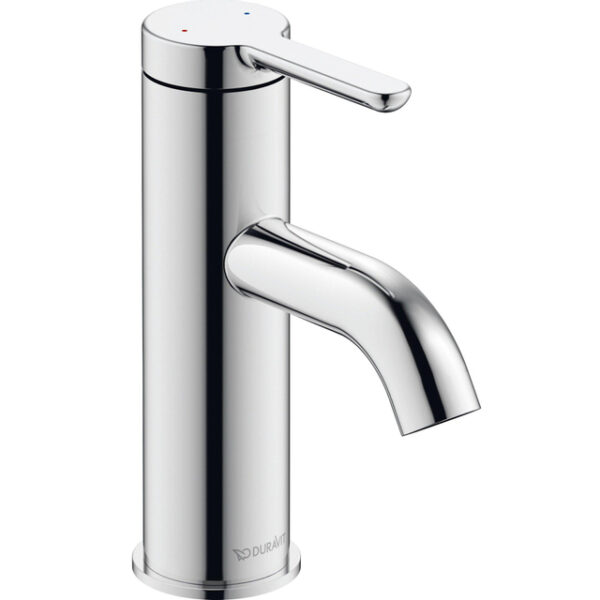 Duravit C.1 wastafelmengkraan S-size chroom c11010002010