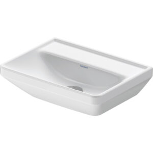 duravit d neo fonteinbak 45x33.5x13cm zonder kraangat rechthoek keramiek wit sw640447