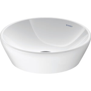 duravit d neo opzetwastafel 12.5x40cm zonder kraangat keramiek wit sw640500