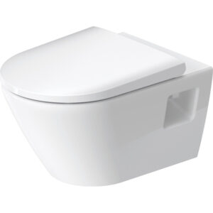 duravit d neo wandtoilet zonder zitting 37x54x40cm wit hoogglans sw640385