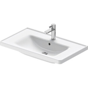 duravit d neo wastafel 80x48x16.5cm 1 kraangat rechthoek keramiek wit sw640432