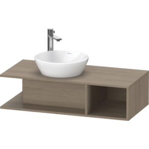 Duravit D-Neo wastafelonderkast 100x26x48cm Eiken (terra) Mat de491903535