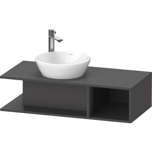 duravit d neo wastafelonderkast 100x26x48cm grafiet mat sw641201