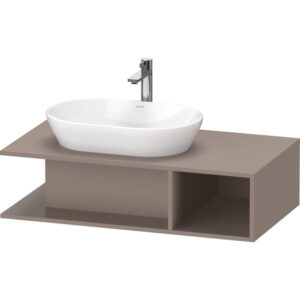 Duravit D-Neo wastafelonderkast 100x26x55cm Basalt Mat de492904343