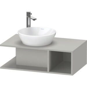 duravit d neo wastafelonderkast 80x26x48cm betongrijs mat sw641464