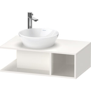 Duravit D-Neo wastafelonderkast 80x26x48cm wit Hoogglans de491802222