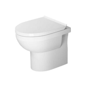 Duravit DuraStyle Basic closetset Staand diepspoel spoelrandloos 37x48cm met softclose closetzitting wit 41840900a1