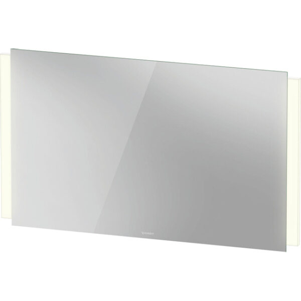 Duravit Ketho 2 spiegel - 120x70cm - met verlichting LED verticaal - met spiegelverwarming - wit mat K27074000000100