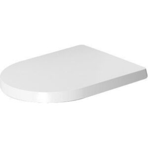 Duravit ME by Starck WC-zitting 43.8x37.4x5.1cm compact Kunststof wit Glanzend OUTLETSTORE 0020110000