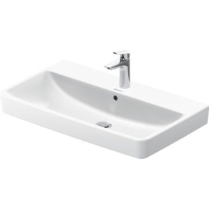 duravit no.1 wastafel 80x46x17.3cm hoogglans wit sw723711