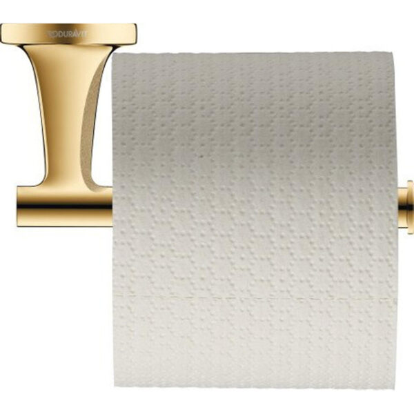 Duravit Starck t toiletrolhouder gepolijst goud 0099373400