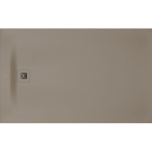 Duravit Sustano Douchebak - 100x160x3cm - Rechthoek - DuraSolid Greige mat 720286640000000