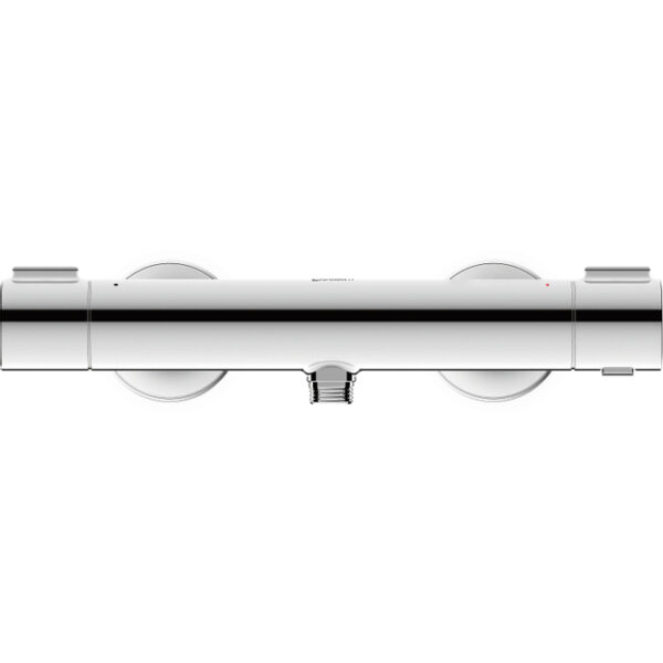 Duravit Thermostatarmaturen douchekraan thermostatisch z. omstel m. koppelingen HOH=15cm glans chroom TH4220000010