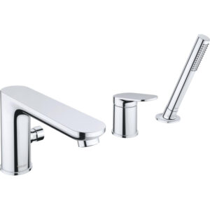 Duravit Wave 3-gats badrandkraan hoogglans chroom wa5260000010