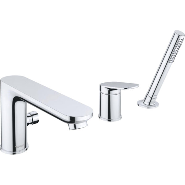 Duravit Wave 3-gats badrandkraan hoogglans chroom wa5260000010