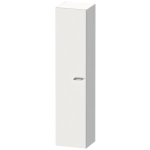 duravit xbase badkamerkast 40x35.8x176cm 1 deur standaard greep wit sw420918