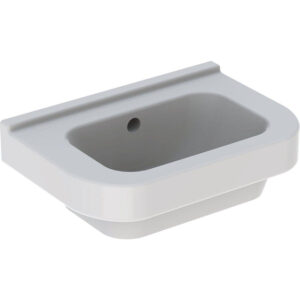 geberit 300 basic fontein zonder kraangat met overloop 36x25x15cm wit sw417413