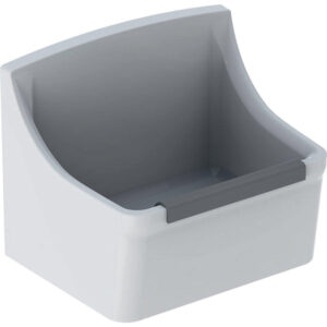 geberit 300 basic norma uitstortgootsteen met stootrand 35x45x35cm wit sw417681