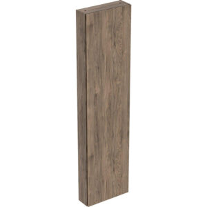 Geberit iCon badkamerkast 45x180x15cm 1 deur zonder softclose Spaanplaat Noten 502.317.jr.1