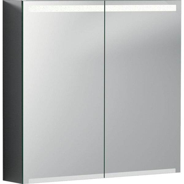 Geberit Option spiegelkast met verlichting 2 deuren 75x70x15cm 500205001