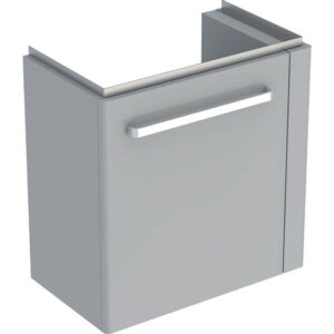 geberit renova compact wastafelonderbouwkast 1 deur met handdoekhouder 59x60.4x36.7cm rechts lichtgrijs sw417253