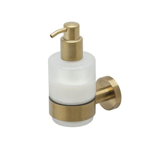 Geesa Nemox Zeepdispenser 200 ml Goud geborsteld 91651607