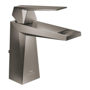 Grohe Allure brilliant wastafelmengkraan m/waste hard graphite geborsteld 24341AL0