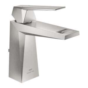 Grohe Allure brilliant wastafelmengkraan m/waste supersteel 24341DC0