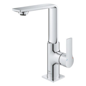 GROHE Allure wastafelmengkraan opbouw - standaard - waste - draaibaar - waterbesparend - chroom 32146001