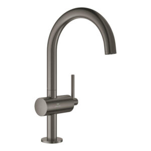 Grohe Atrio L-size wastafelmengkraan hard graphite geb. 24362AL0