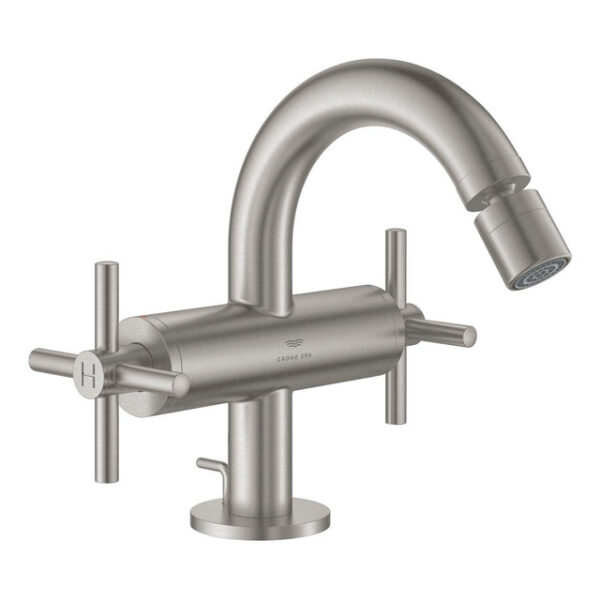 Grohe Atrio M-size bidetmengkraan supersteel 24353DC0