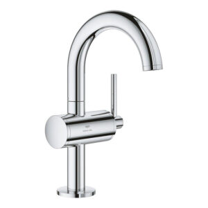 Grohe Atrio M-size wastafelmengkraan push open chroom 24363000