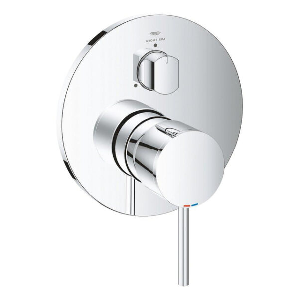 Grohe Atrio new afdekset 3-weg omstelling chroom 24356000